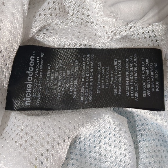 Members Only Exclusive Nickelodeon Windbreaker Jacket Mens size Large - Picture 7 of 8